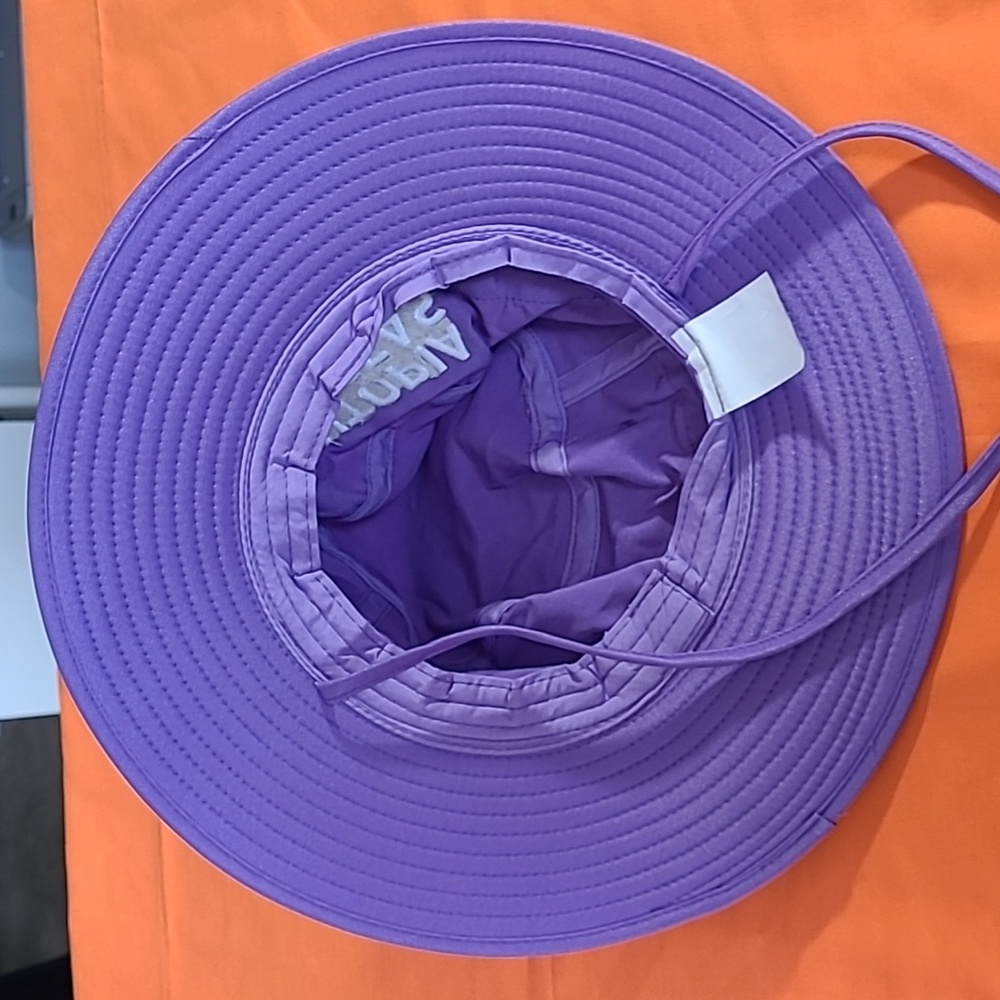 Utopia Of The Seas Embroided Purple Royal Caribbean Sun Bucket Hat Looks New! - Picture 5 of 5